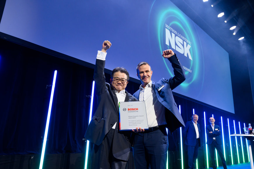 NSK, Bosch Global Tedarikçi Ödülünü Aldı